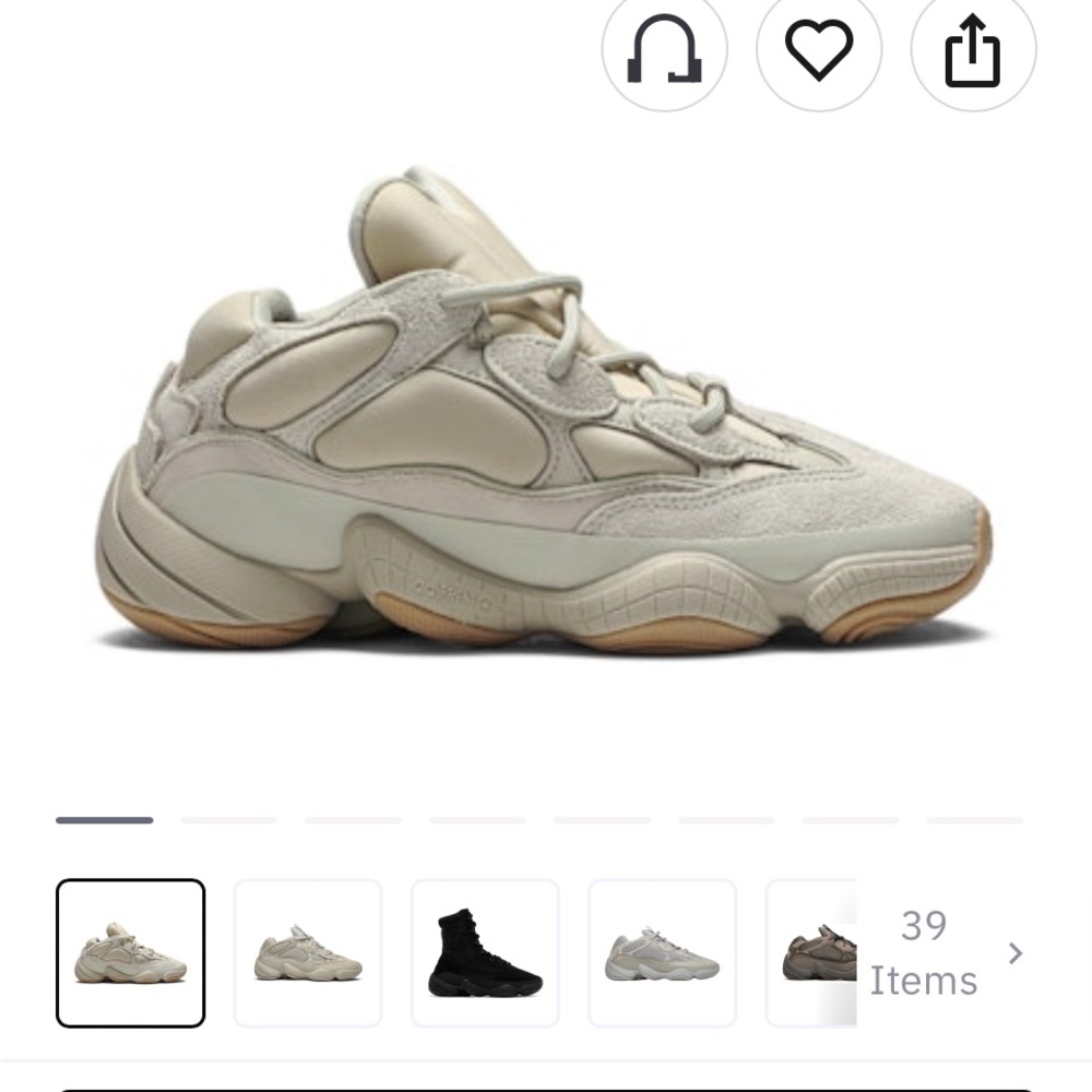 Adidas Yeezy 500 ortholite